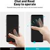 [2 Pack] Small Round Matte Finish Cell Phone Ring Holder Stand,360 Degree Rotation and 180 Degree Adjustable Finger Ring Kickstand with Frosted Metal
