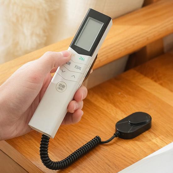 Magnetický držák na dálkové ovládání s pružnou šňůrou Snadná instalace Nástěnný Organizér na dálkové ovládání proti ztrátě