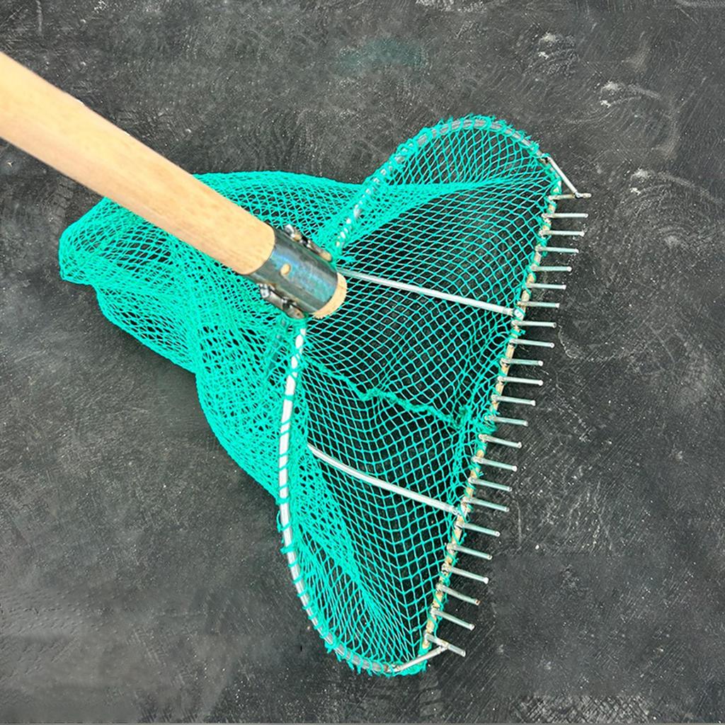 Scallop Rake Clams Tool Claw Rake with Basket Metal Net Beach for River ging Buy ...