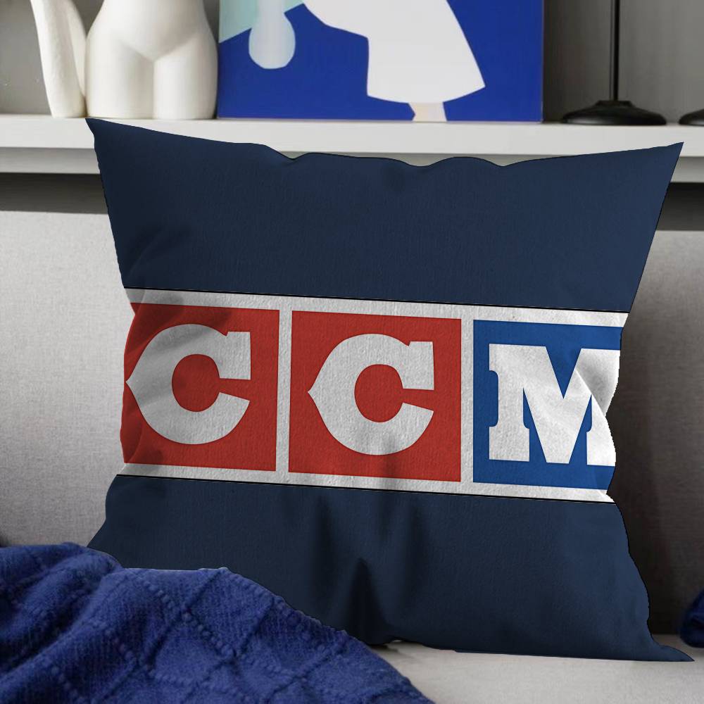 

C-CM Hockey Doormats Home Personalized Pillow Dust Cover Bedroom Kids Party Decoration Pillowcase Birthday Children Gift 12x12Inch