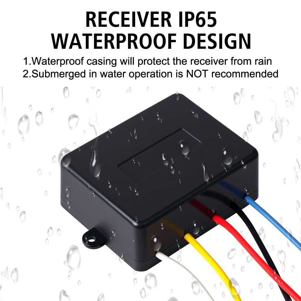 Wireless Remote Control Recovery Kit 2.4G 12V 24V Switch Controller for Jeep Off-road ATV Trailer 72W Electric Winch Universal