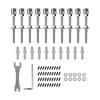 10 Pieces Trellis Crosshead Hubs Climbing Plants Kit Stainless Supports Expansion Anchors