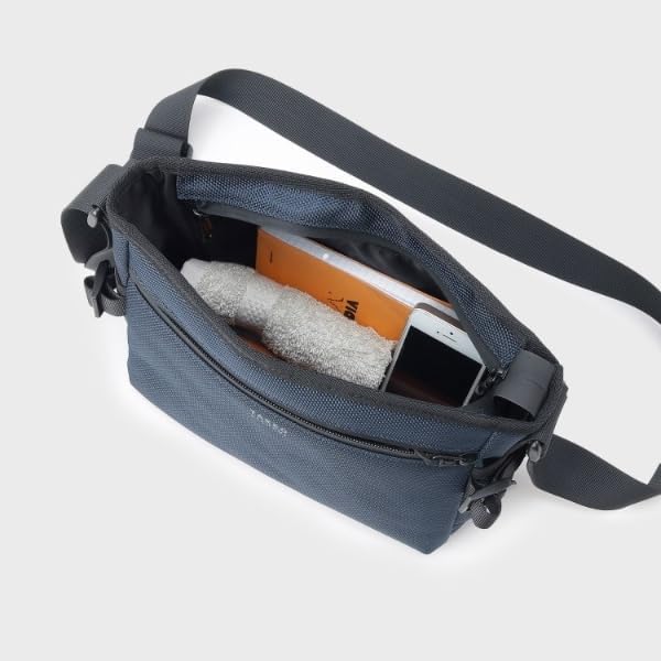 Shoulder Bag Large Daily Shoulder Bag G8701317 Navy [Takeokikuchi] Capacity? Men's (093) 00(FREE)
