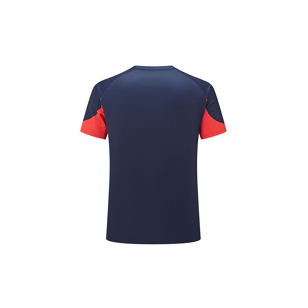 Under Armour Simple Logo Print Fitness Running Cycling Crew Neck Short Sleeve T-Shirt Unisex Tops Navy-Blue 24500507-409