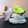 Outdoor Hiking Sports Shoes For Children Summer Breathable Mesh Thick Shock Sole Anti-Collision Toe Durable Shoes