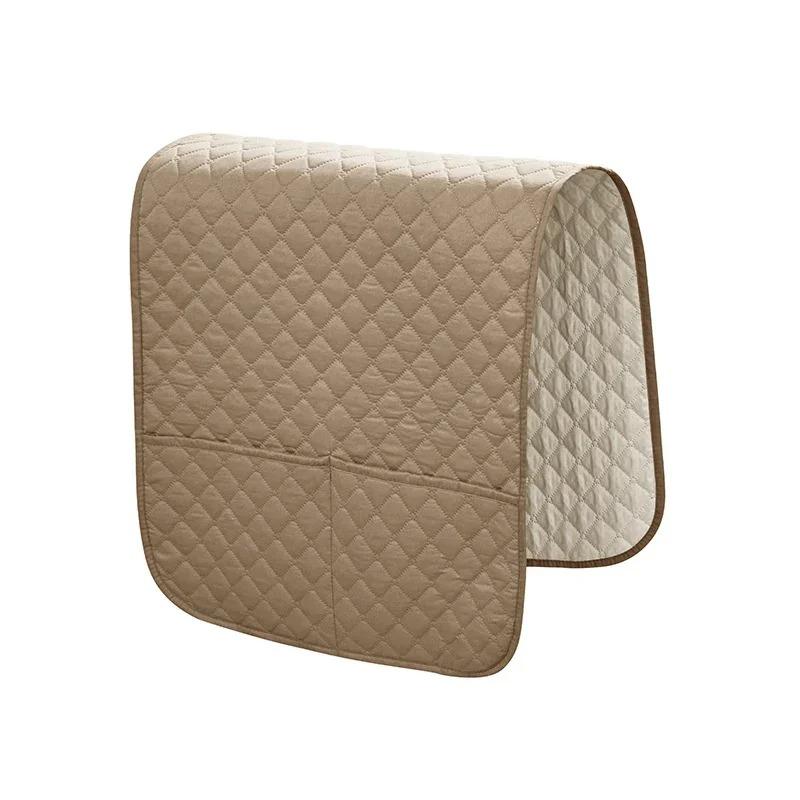 

1PC Sofa Armrest Covers with Pockets Water Repellent Couch Arm Slipcover Armchair Hanging Storage Bag for Remote Cellphone 50x110cm