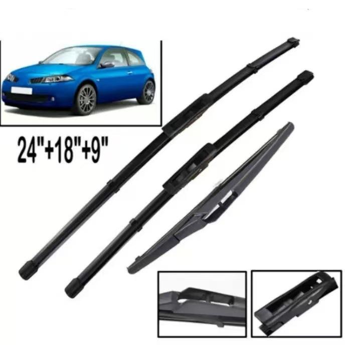 For Renault Megane IV 20016-2025 24 + 18 + 9 Renault Megane Wipers Wipers