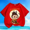 Children's Cartoon Pure Cotton Top, Summer Boys' and Girls' Casual Short-sleeved T-shirt