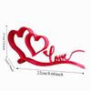 3D Print A Little Sign To Say I Love You Ornament Pink Art Craft Valentine Day Decorations Handmade Red Love Heart Ornaments