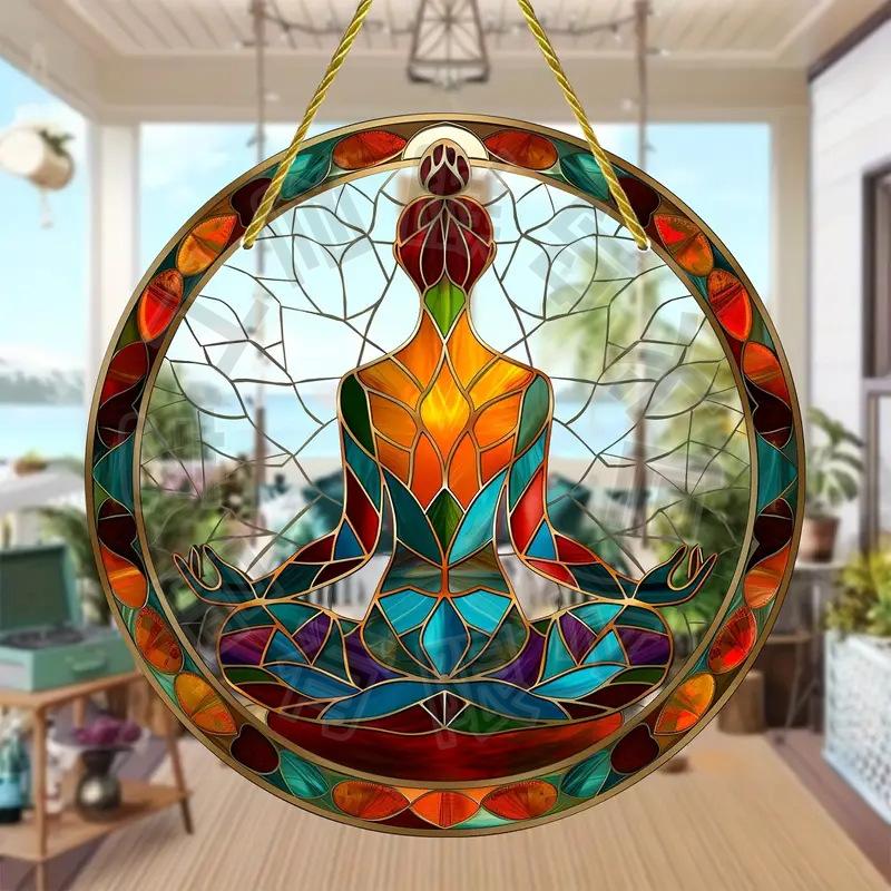Neue Bohemian Stil Serie Innen- und Außenbereich Bunte Dekorative Acrylscheibe