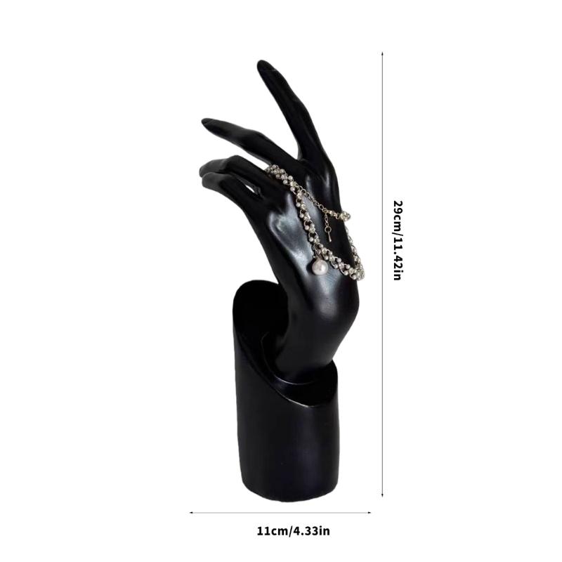 Elegant Female Hand Mannequin Jewelry Storage Display Stand Accessory for Necklace Showcasing Home Organization