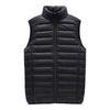 Leichte Herren-Daunenweste - Herbst/Winter Kollektion 2024, Trendiger Koreanischer Lässiger Stil, Weiße Entendaunenjacke