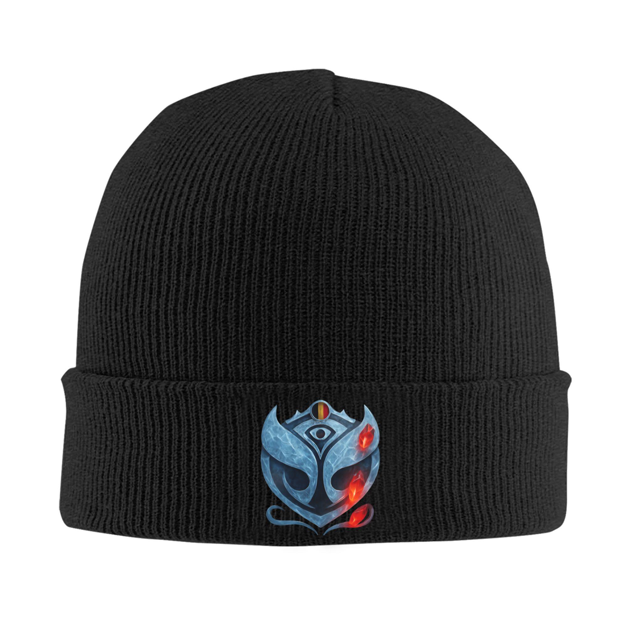 

Belgium Festival Tomorrowland Skullies Beanies Caps Fashion Winter Warm Unisex WoUnisex Knit Hat Adult Unisex Bonnet Hat One Size