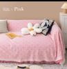 Solid Color Sofa Cover Sofa Blanket Sandhair Towel Nordic Simple Sofa Cover Net Red Leisure Blanket Picnic Blanket