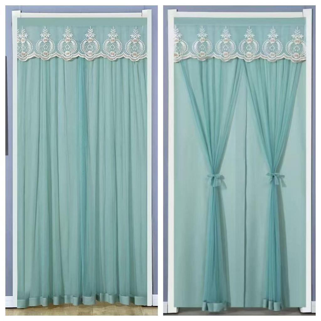 Double-Layer Mosquito-Proof Lace Curtain for Doors & Privacy Areas
