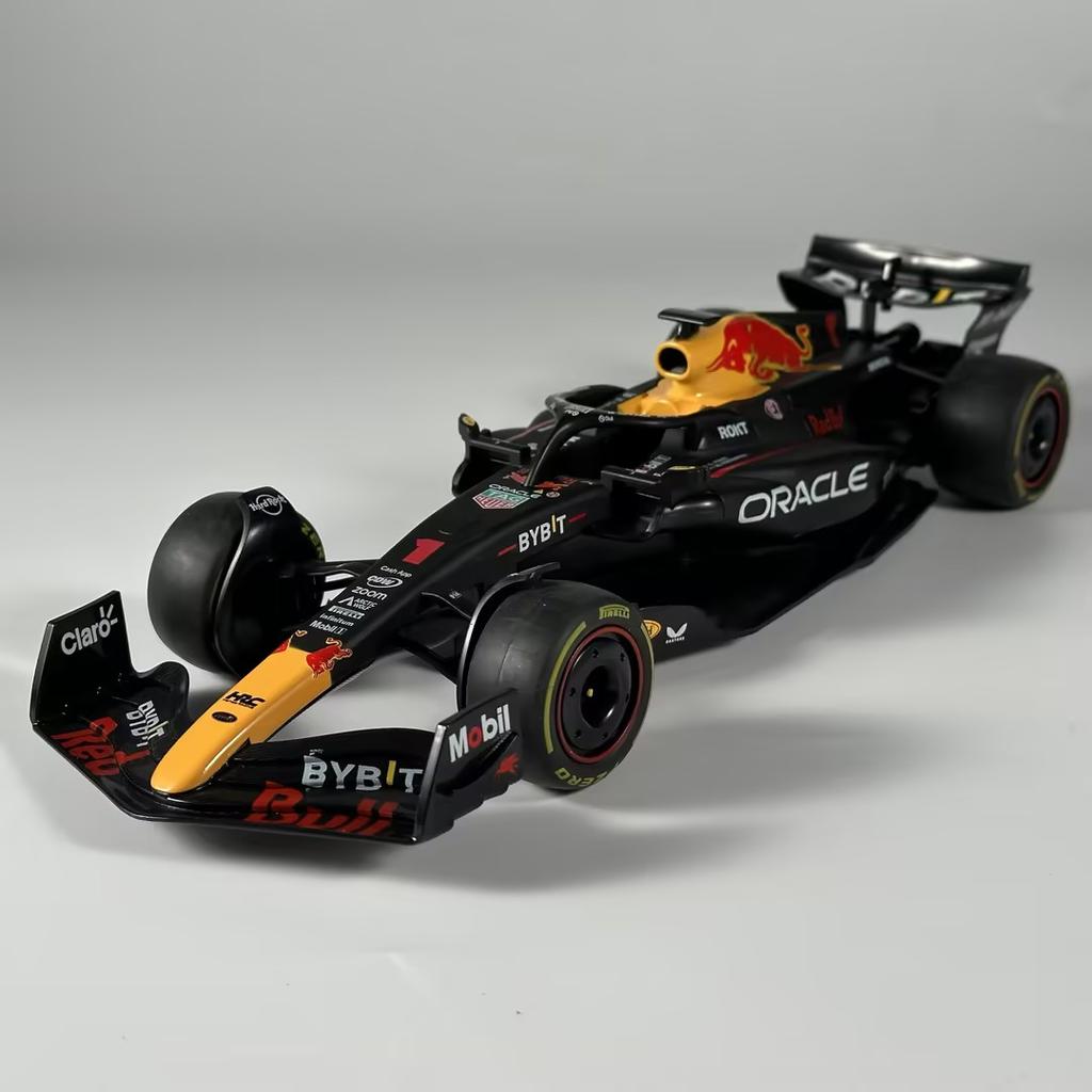 1:18 Red Bull Racing RB19 F1 Modello 2023 Lega Metallo Auto Formula Racing Diecast Modello Giocattoli Collezioni Regali di Compleanno Verstappen