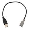 Car Radio Upgrade USB Male Adapter Cable Radio USB Cable Quick Installation 12V Voltage Anti-corrosion High Universality