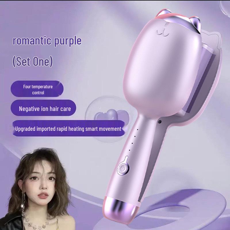 Egg Roll 32mm Curling Iron for Long-Lasting Waves - Easy Styling & Damage-Free for Lazy Users