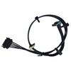 5 SATA female connectors, 15CM+15CM+15CM+15CM+19CM – black