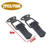 2pcs Car Bumper Pull Hooks Small/large Size Connecting Locks Auto Fixing Clips Fastener Clip Universal Bumper Quick Release Hook