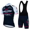 Tuta da Ciclismo Quick Step Team Edition Manica Corta Estate Mountain Bike Ciclismo su Strada Maglia Tour De France