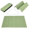 Outdoor Schaumstoff Wasserdicht Gartenkissen Sitzkissen Camping Tragbare Faltmatte (Grün+Schwarz)