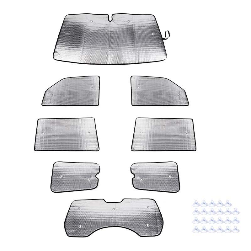 

Солнцезащитный козырек на лобовое стекло автомобиля, шторка на окно, складной чехол-козырек от солнца, подходит для Mitsubishi PAJERO 2007-2021, автомобильные аксессуары