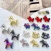 1Pcs Cute Simple Horse Animal Pendant Charms For Handmade Jewelry Making Necklace Earrings Bracelet Diy Accessories Supplies