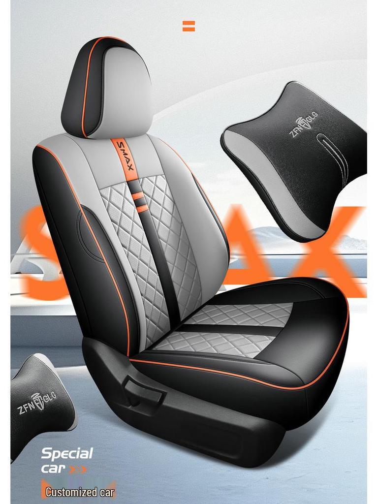 Universal Full Leather Car Seat Cushion for Aion SMAX - All-Season Comfort