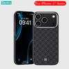 Custodia Benks in Fibra di Carbonio per iPhone 17 Pro Max Kevlar Cover Posteriore con Ricarica Wireless per iPhone 17 Pro
