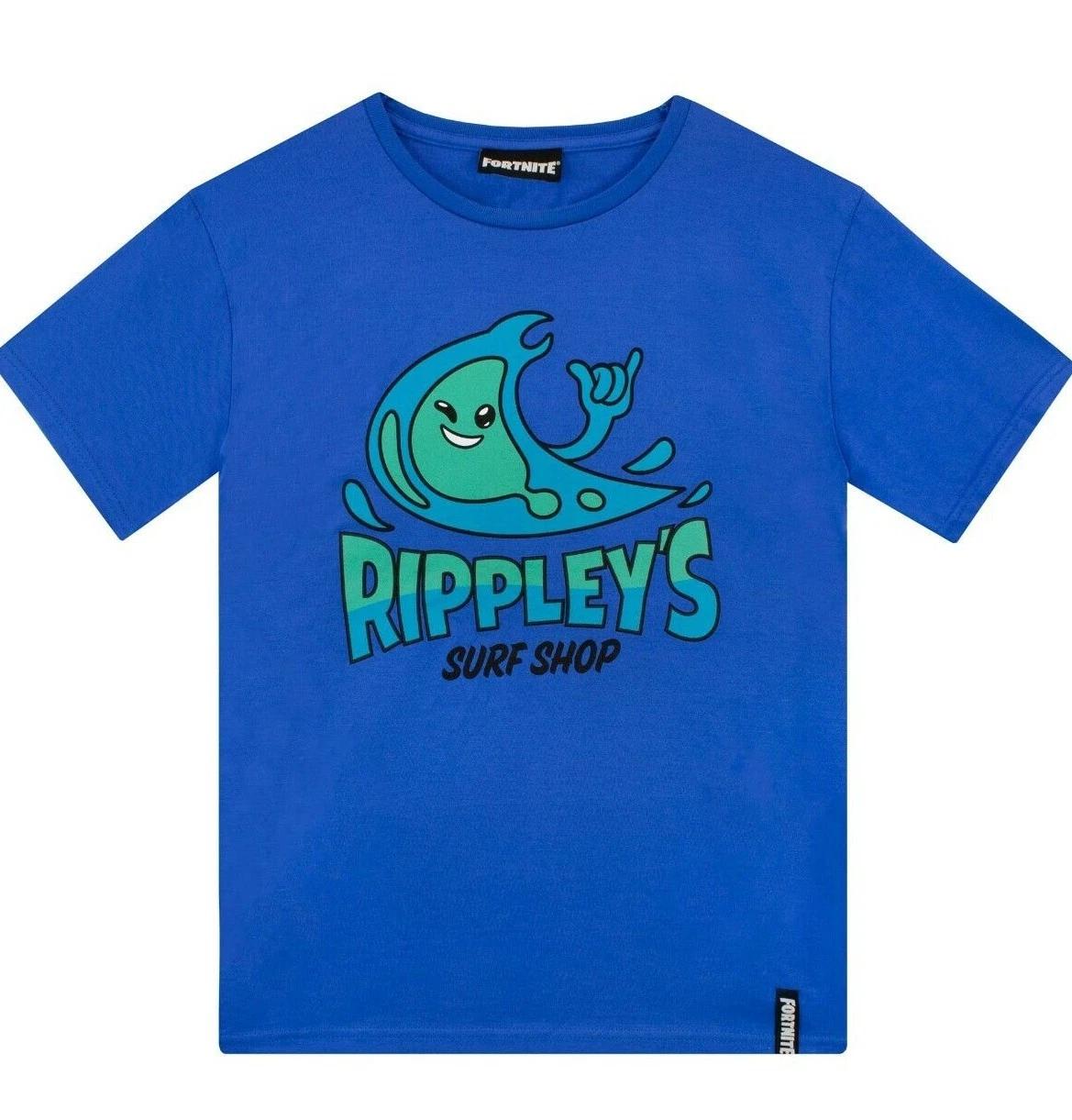 Fortnite Ripley s Surf Shop T-Shirt | Boys Fortnite Top | Ripley Tee 140