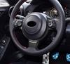 Real Carbon Fiber Interior Trim Glossy Dry Steering Wheel Cover for 2022up Subaru BRZ for Toyota GR86 Car Interiors Protective