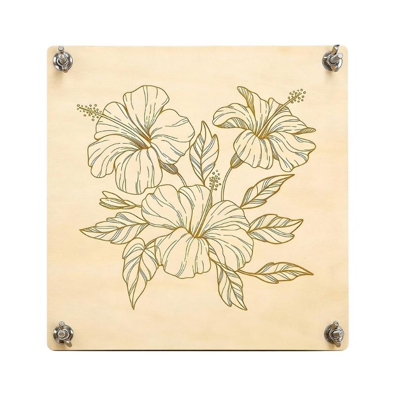 

Multifunctional Flower Press Wood Leaf Flower Press Portable Flower & Plant Preservation Set for Dried Flower Making 1