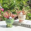 Cartoon Fleshiness Flowerpot Vase Resin Horticulture Desktop Cute Animal Windowsill Garden Decoration Originality Simple Gift