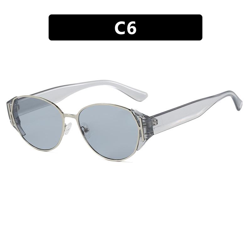 Barn wind potato glasses sunglasses playful Internet celebrity sunglasses female sunscreen street sunglasses
