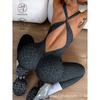 Tuta da Fitness Senza Cuciture da Donna con Stampa Leopardo, Imbottitura Elastica sul Petto e Pantaloni Lunghi