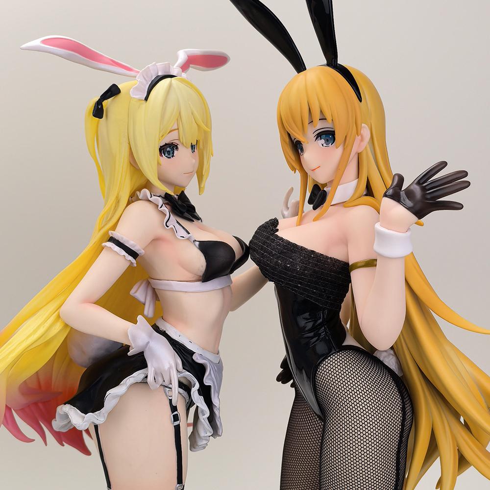 Eruru/Uss North Carolinal Action Anime Bunny Girl Figure Model Toys Collection Doll Adult Statue Ornament PVC MX NSFW Kid Friendly Entertaining Fun