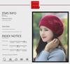 Women's Warm Wool Knitted Hat with Earmuffs - Korean Style Winter Rabbit Fur Hat