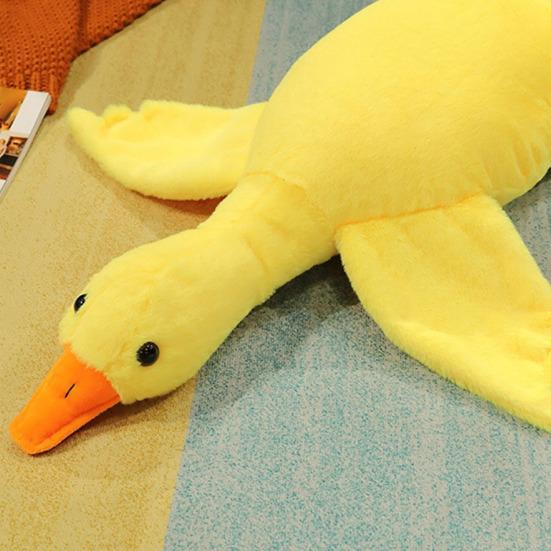 Hundar Plysch Ankleksak Hämta Älskare Leksak Mjuk Hundleksak Stoppad Anka Dragkampsleksak för Små Medelstora Stora Hundar Interaktiv Lek Ledsnadslindring