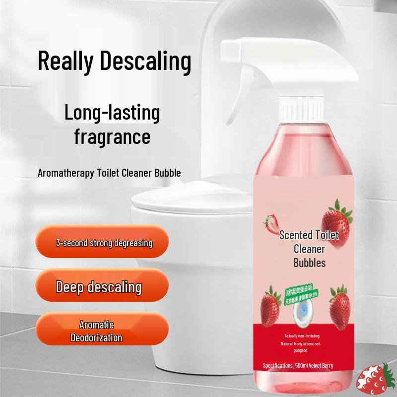 

Многофункциональное средство для чистки унитаза: Дезодорирует, Удаляет накипь, Дезинфицирует ароматными пузырьками