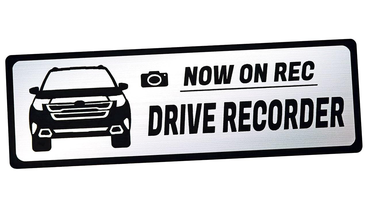 

Honami Works SL Series Forester Dash Cam, Car Mounted, Emblem, Drive Recorder Sticker