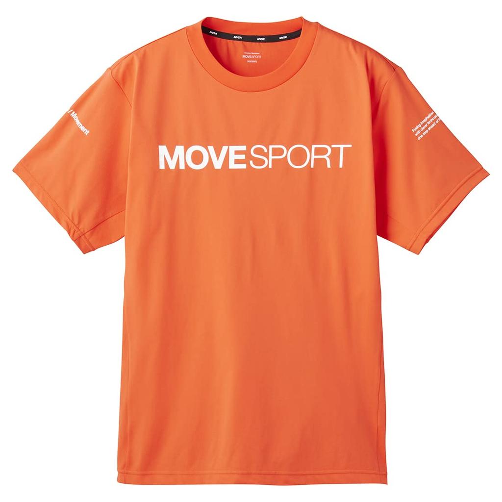 Move Sports Descente Short Sleeve Crew Neck UV Size M T-Shirt, Cooling, Protection, Dry, Stretch, Firm, Training, Men's