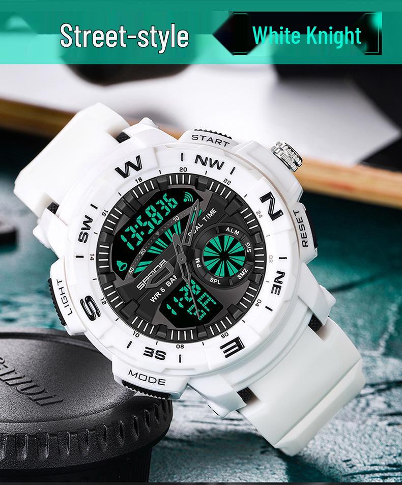 Sanda Luminous Outdoor Sports Digital Watch for Men, Women, and Students – Stylish and Cool Wristwatch