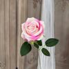 Rose Flower for Flower Arrangement Realistic Long Stem Fake Silk Rose