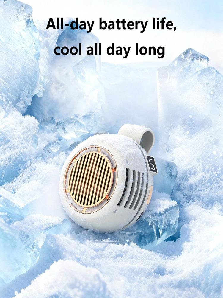 Portable Popular Small Whirlwind Portable Buckle Small Fan Mini Waist Hanging Handheld Bladeless Clip Fan Cooling Electric Fans