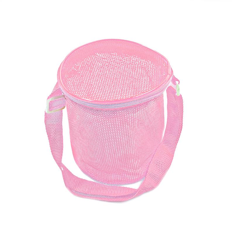 

Children s Seashell & Insect Mesh Bag - Outdoor Collection and Storage Cylinder Bag 15*17cm