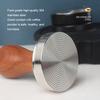 Coffee Tamper Station Essential Barista Tool For Cafe Professionals Easy To Clean Tamper 58 5Mm Black