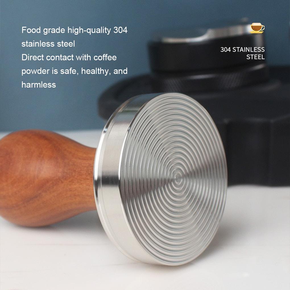 Coffee Tamper Station Essential Barista Tool For Cafe Professionals Easy To Clean Tamper 58 5Mm Black