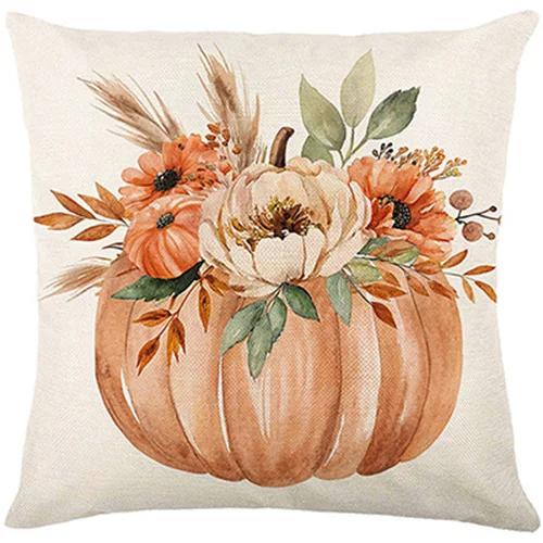 Throw Pillow Cover 18x18in Floral Pattern For  Decoration Living Room Bedroom