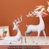 Christmas Decoration Modern Minimalist Deer Ornament Living Room TV Wine Cabinet Decoration Home Creative Resin Crafts